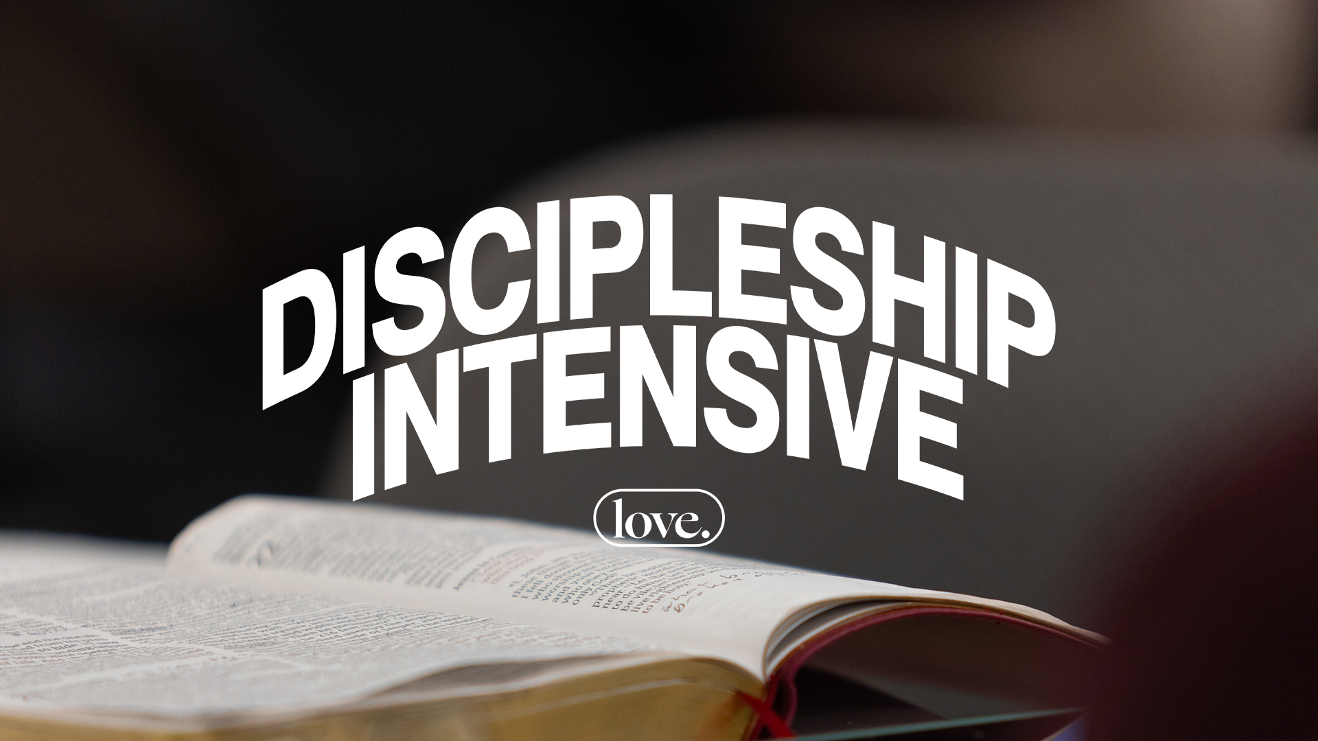 DiscipleshipIntensive - Web