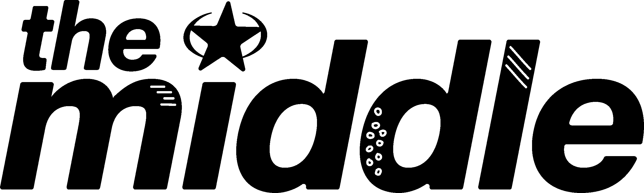 TheMiddleLogo - Black